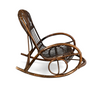 Rohé Noordwolde bent wicker / rattan rocking chair