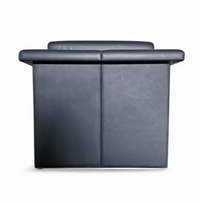 Pair / Trix and Robert Haussmann / Leather Chairs by Knoll