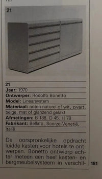 Rodolfo Bonetto display / glass cabinet / model linearsystem / 1960s for Bellato Italy.
Stunning condition