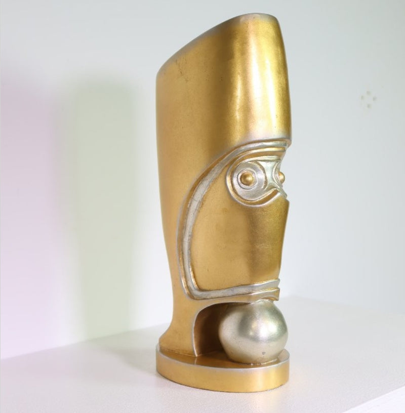 painted Leeazanne  umbrella stand, ca 1980 resine / epoxy / Hollywood Regency
Manufactured by the LAM LEE Group, Dallas USA.