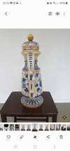 Italy / ceramic / Majolica / Deruda / teapot / Height 50 cm