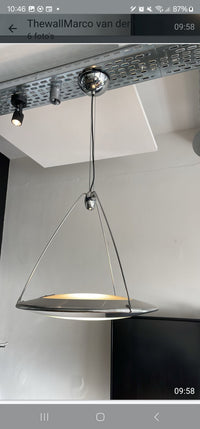 4 x Ezio Didone “Mira S” UFO Pendant Light for Arteluce / Flos, Italy, 1990s