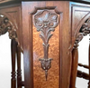 Art Deco / nesting table 3 x / attributed to Maison Franck / inlaid tortoiseshell top / 1920