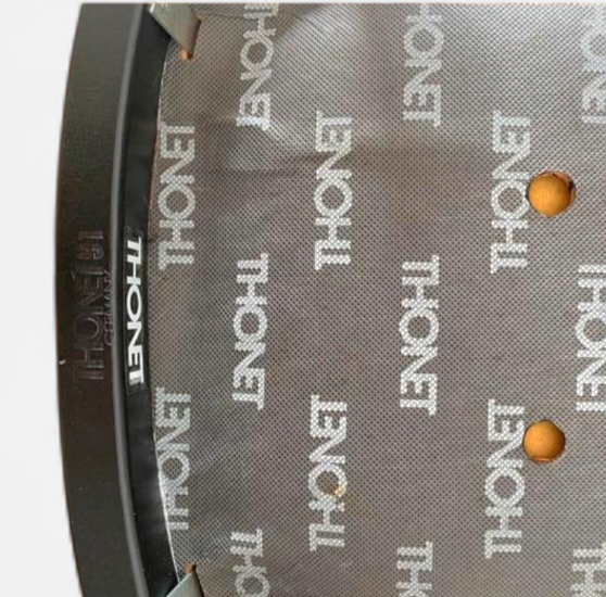 2 x Thonet 91 triangle chair by Michael Thonet