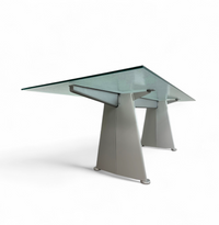 Jean Prouvé Trapèze Dining Table by Tecta, 1980s