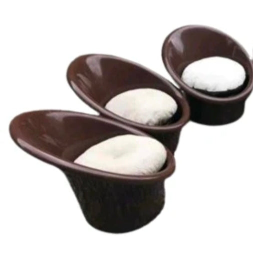Skopa fauteuils  by Ole Gjer Knudsen & Torben Lind by Orth Plast / Ikea, 70s / set of 6