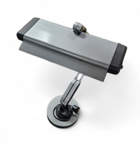 Post Modern, adjustable, weighty / 10 kg / desk lamp / 1980s