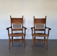 Unieke Belle Epoque stoelen ( shaker chairs )