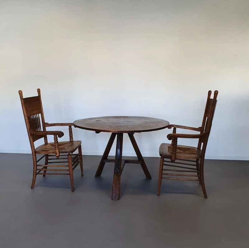 Unieke Belle Epoque stoelen ( shaker chairs )