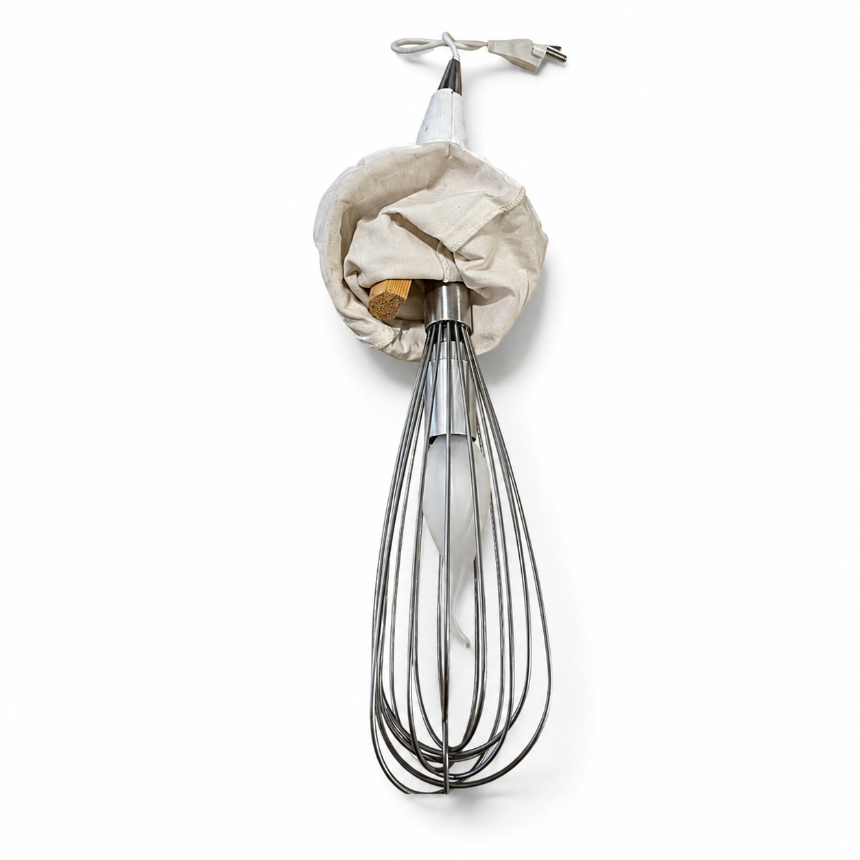 Hand whisk lamp vintage / 1970s