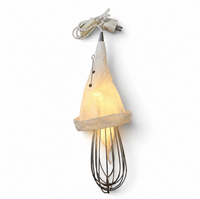 Hand whisk lamp vintage / 1970s