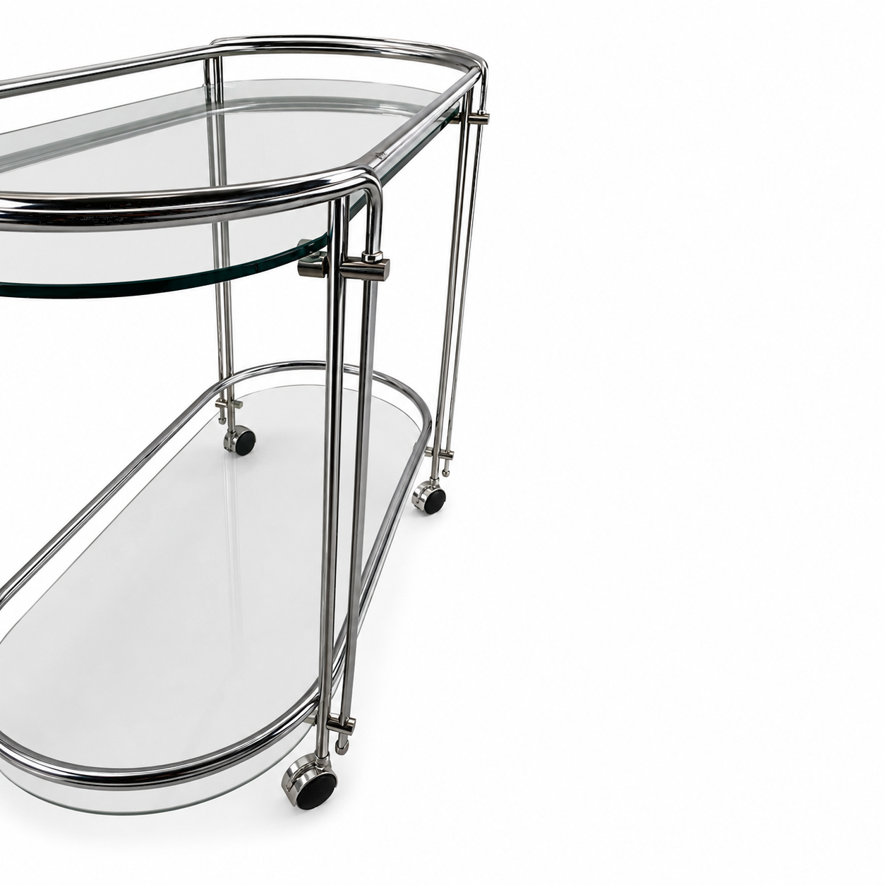 Riki T52 serving trolley / bar cart / Gallotti & Radice / 1980s