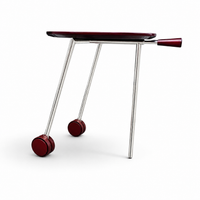 Antonio Citterio / side table / model Baisity for B&B Italia / 1980s