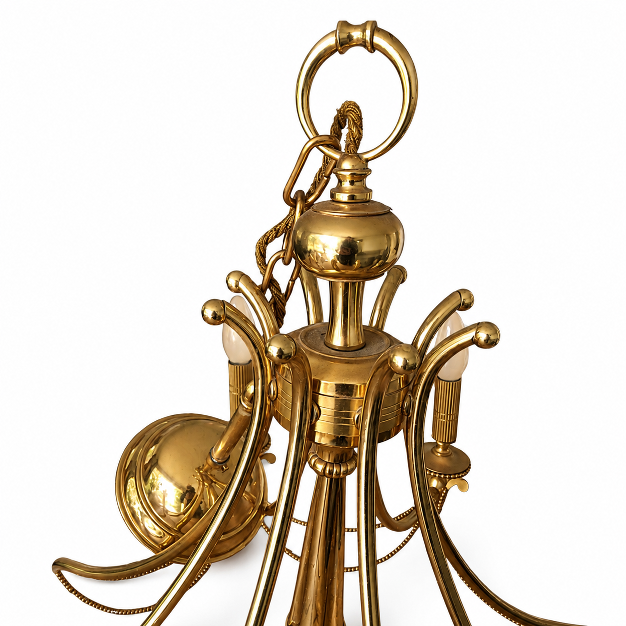Sciolari candle regency chandelier 1960s