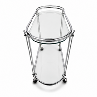 Riki T52 serving trolley / bar cart / Gallotti & Radice / 1980s
