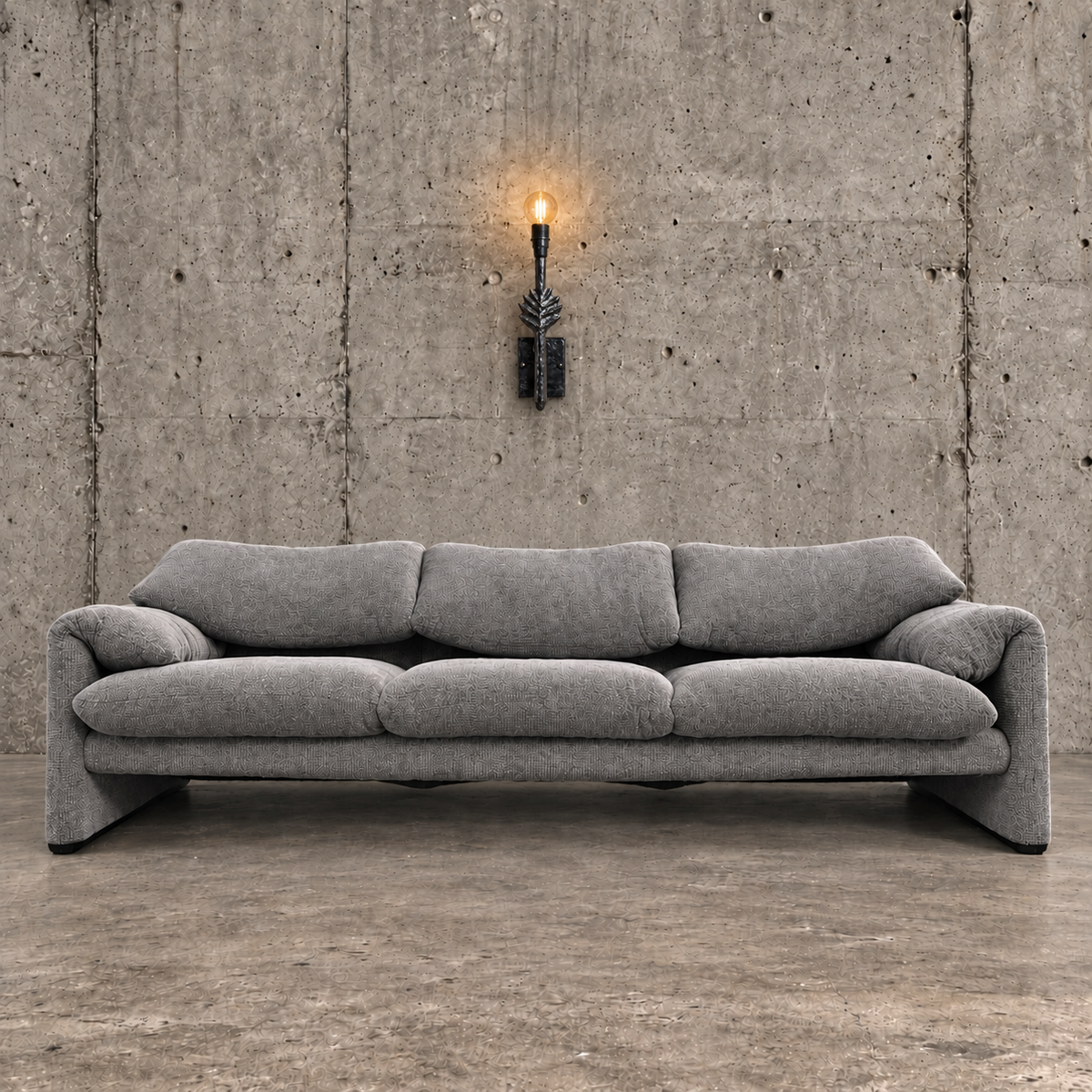 Maralunga 3-seater by Vico Magistretti for Cassina /