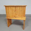 Child nesting table set 1980s / pine wood.