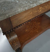 French Trumeau / side table 1830's with inlay wood