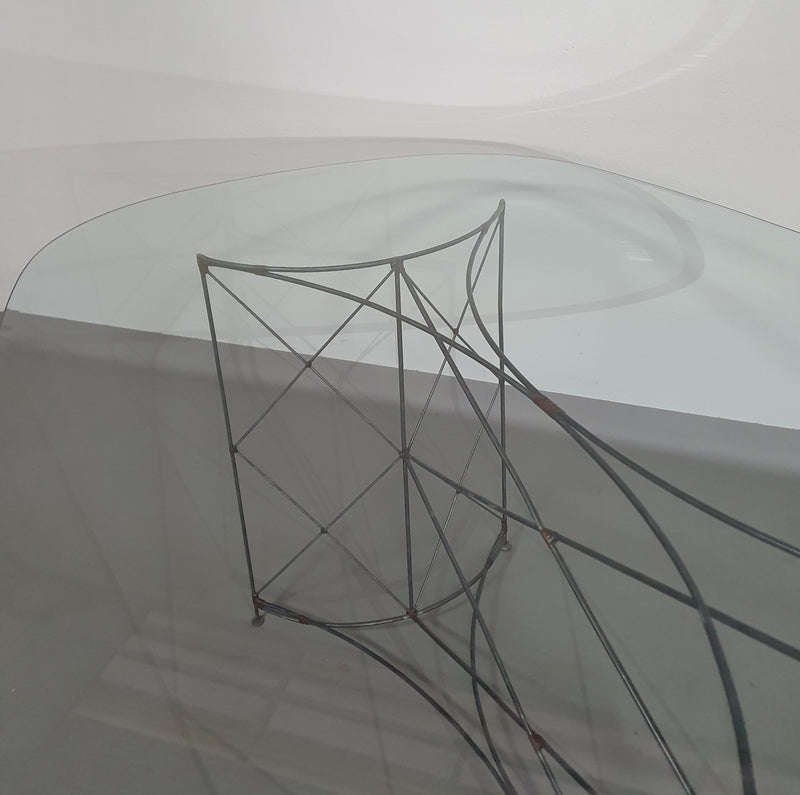 Stunning Yuzuru Yamakawa dining / desk table 1980's