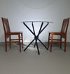 A thing of beauty is a joy for ever.
Italian folding table 80's
Aluminium frame