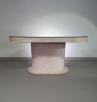 Pensil reed / Split reed table / 3 × chair / dining set /