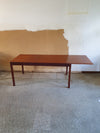 VINTAGE UITSCHUIFBARE EETTAFEL CEES BRAAKMAN VOOR PASTOE JAPANSE SERIE JAREN '60