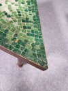 Pair of glass tile mosaic side tables - Genaro Alvarez - 1950s BY GETANO