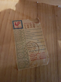 Vintage Mid-Century Brutalist Style Design Tiroler Chair set of 4