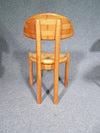 logohuman 4 x chair / made in solid maple by Ansager Møbler / marked