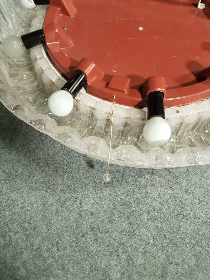 XXL Round mirror Hillebrand - 1970s