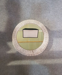 XXL Round mirror Hillebrand - 1970s