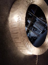 XXL Round mirror Hillebrand - 1970s