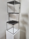 Early rare nesting tables model PK-71 designed by Poul Kjærholm.