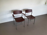 Gijs van der Sluis voor 't Spectrum met en zonder armleuning in mooie vintage staat Meerdere op voorraad.