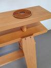 Table easels, Zanotta, CAVALLETTI LEONARDO (pair), Achille Castiglioni, 1979.
