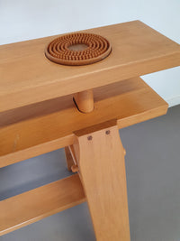 Table easels, Zanotta, CAVALLETTI LEONARDO (pair), Achille Castiglioni, 1979.
