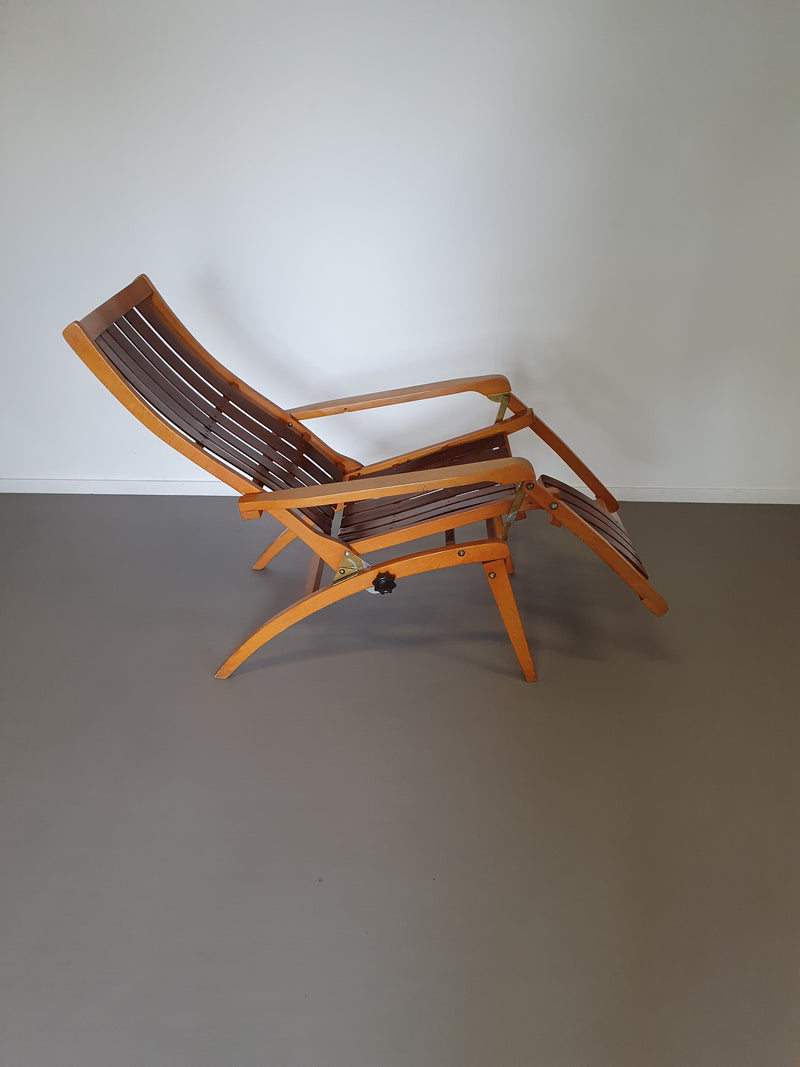 Chair bentwood Thonet Siesta Medizinal 1951 lounge chair