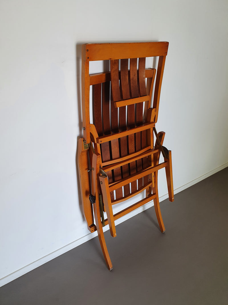 Chair bentwood Thonet Siesta Medizinal 1951 lounge chair