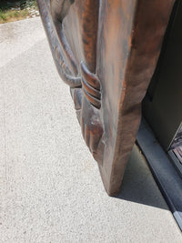 Copper Sculpture by Gabriel Kalumba Tshung Manu Africa 1970s