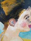 50 x 130 cm naive paintings 70s