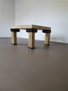 Maitland Smith Tesselated Coffee Table, U.S.A, 1980's 73 x 73 x 47 cm