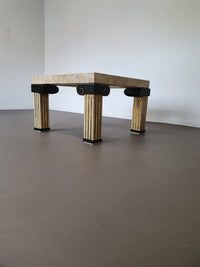 Maitland Smith Tesselated Coffee Table, U.S.A, 1980's 73 x 73 x 47 cm