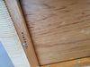 Donghia Block Island chairs with original leather seats by John Hutton
