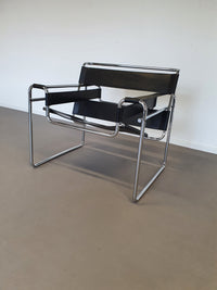Wassily chair marked Gavina/Marcel Breuer 1965
