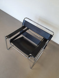 Wassily chair marked Gavina/Marcel Breuer 1965
