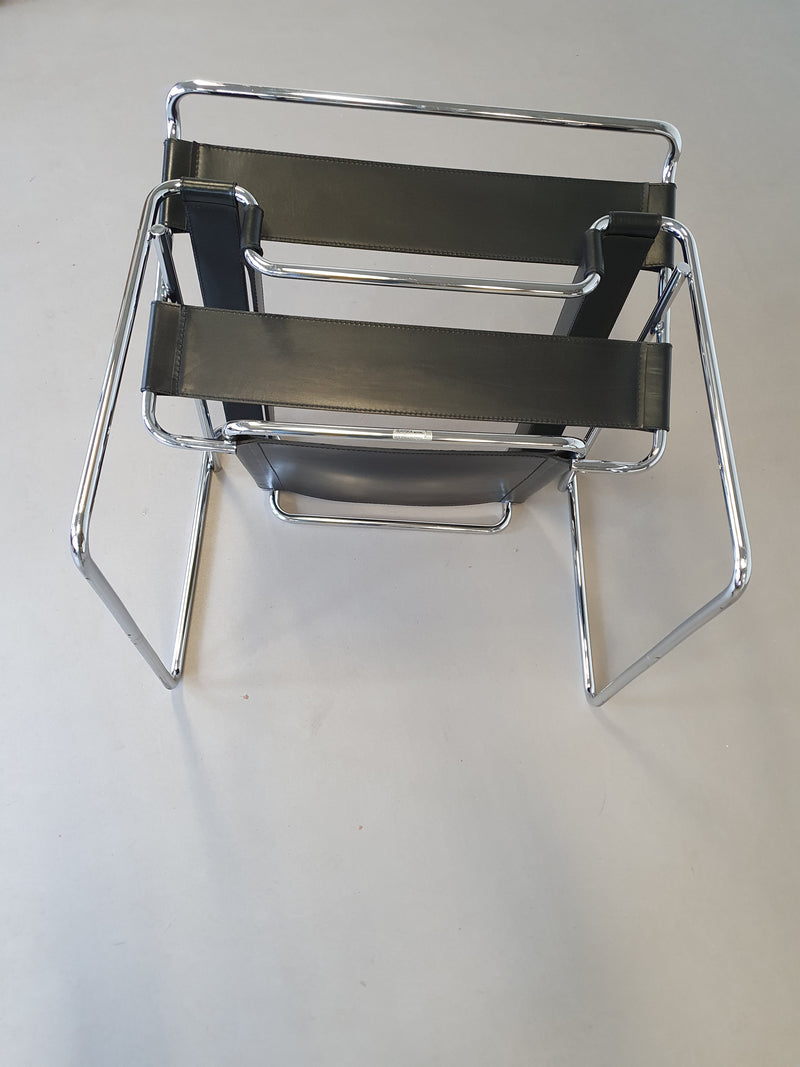 Wassily chair marked Gavina/Marcel Breuer 1965