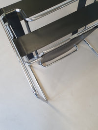Wassily chair marked Gavina/Marcel Breuer 1965