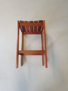 3 x stool meranti 70s. Height 71 cm /
Wide 42 cm / Depth 40 cm