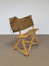 Praia folding chair. For Gavina 1968. Height 75 / wide 57 / depth 44 / seat height 40 cm