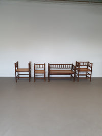 Matching Bobbin family group 1 x bench , 3 x chair.